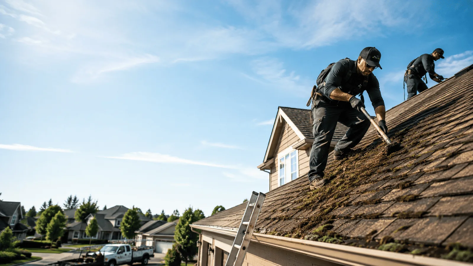 Roof Moss Removal in Washburn, WI near me